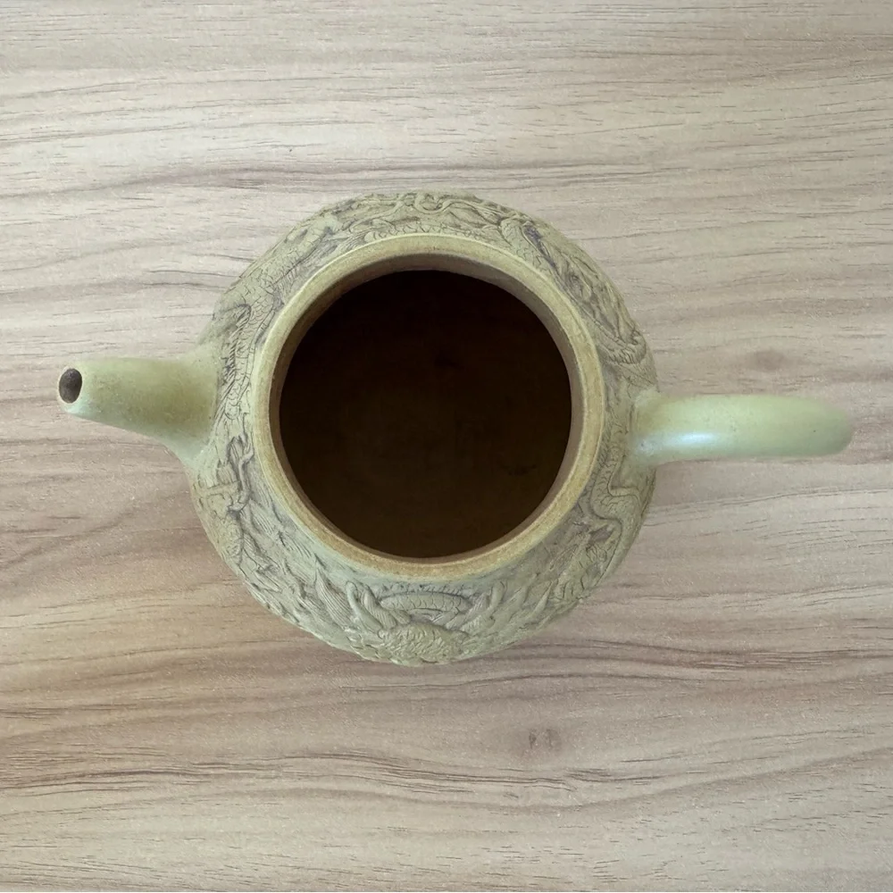 Wing Hop Fung Chinese Yixing Style Dragon Clay Tea Set w/ 4 Cups | Tea Ceremony